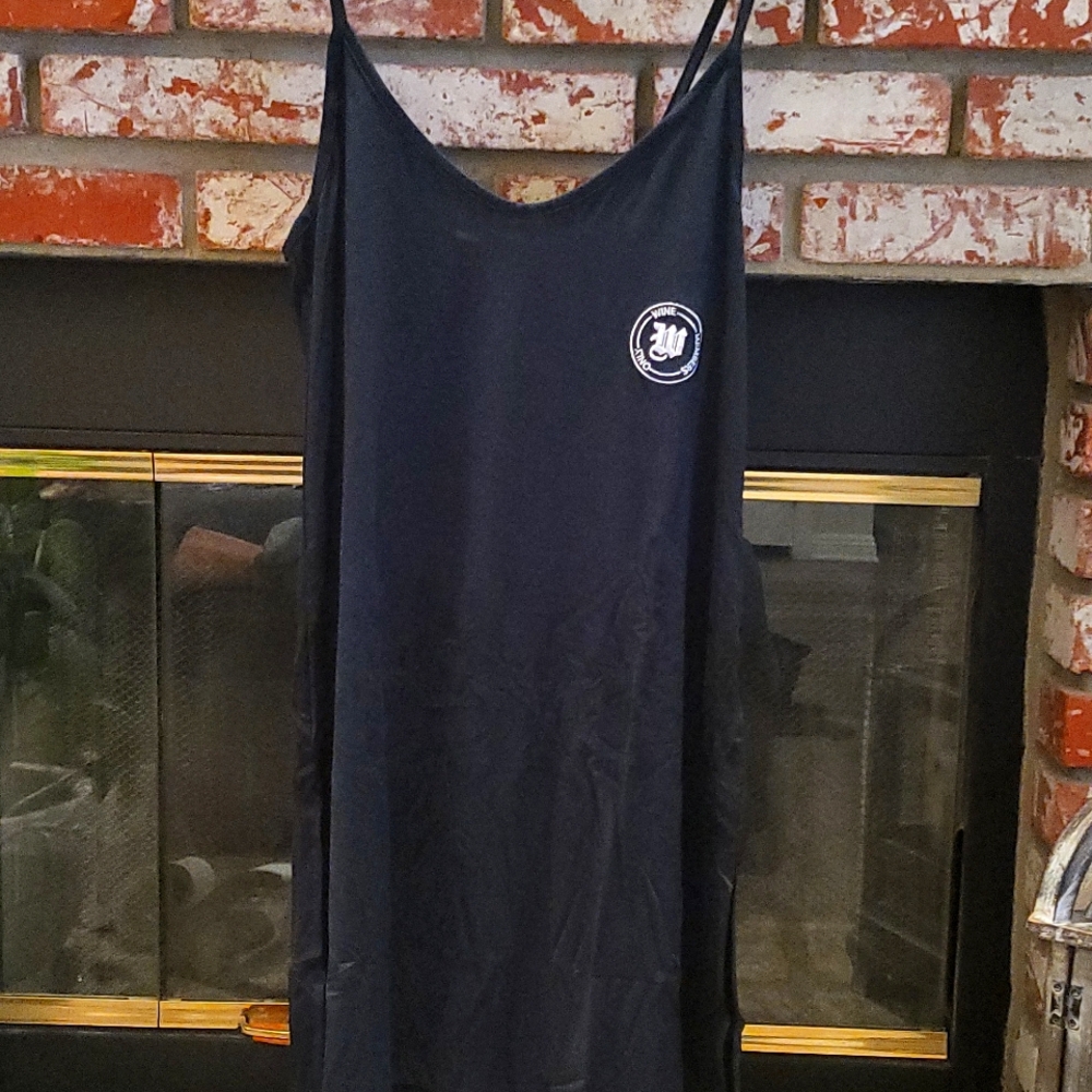New Spaghetti strap nightie or lounge wear.  WINE..MEMBERS.. ONLY
